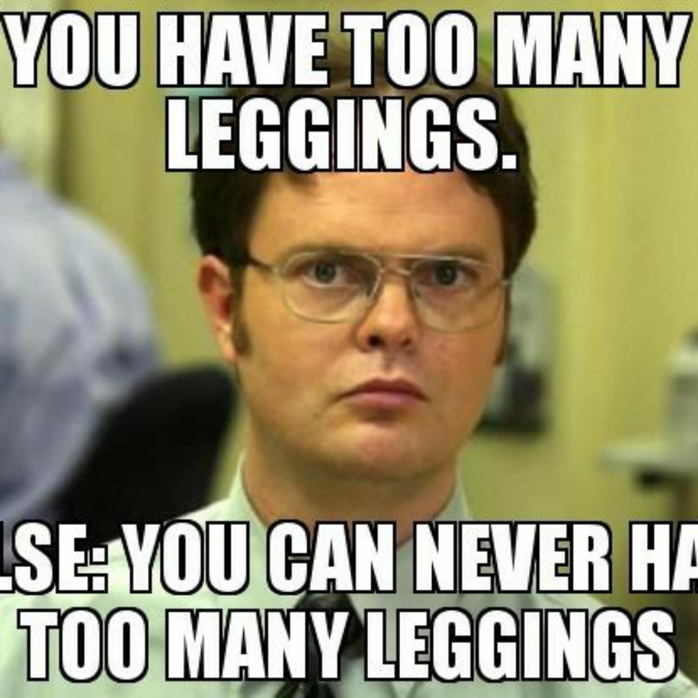 Fact: leggings are real pants